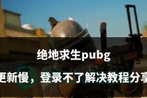 美版绝地求生登录困难怎么办？需要哪些步骤？