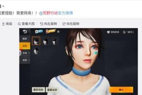 荒野行动捏脸大全（如何打造属于你自己的完美角色）