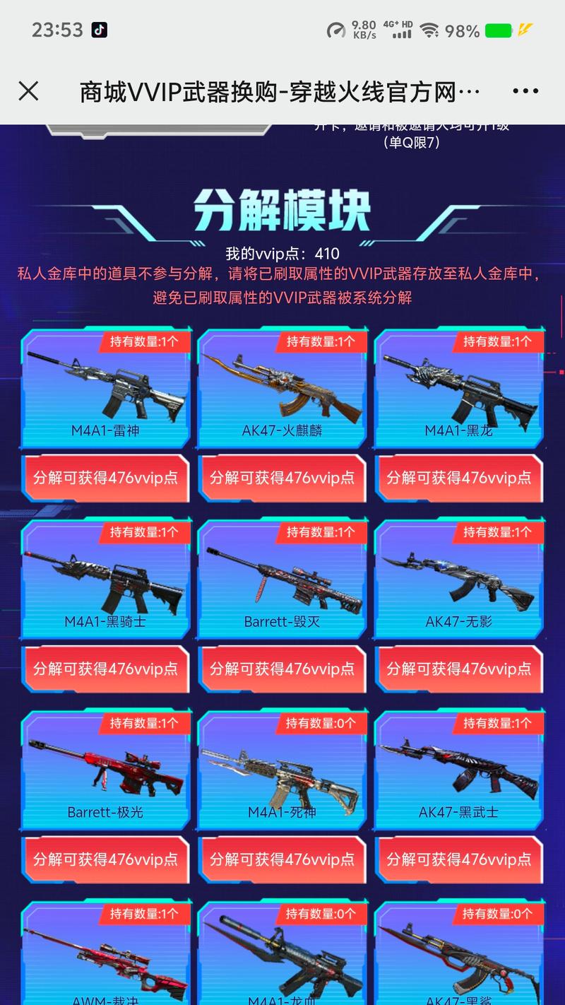 cf人物碎片是否需要分解？分解价值多少？  第2张