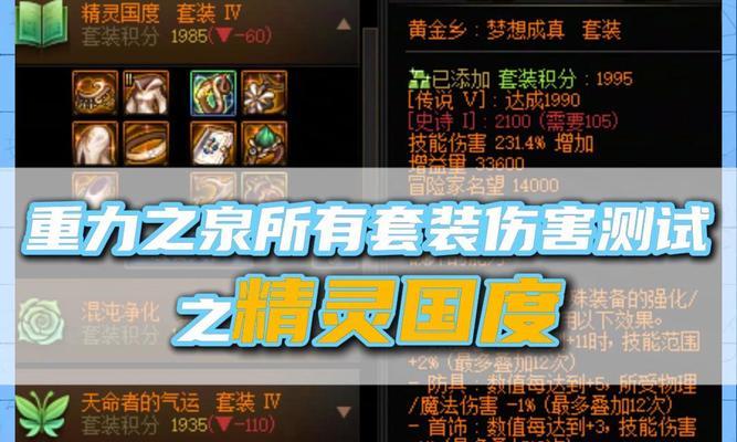 迷幻装备在DNF中为何不构成套装？  第2张