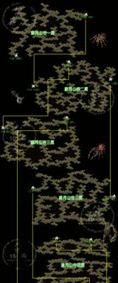 热血传奇赤月地图的正确路线是什么？  第1张
