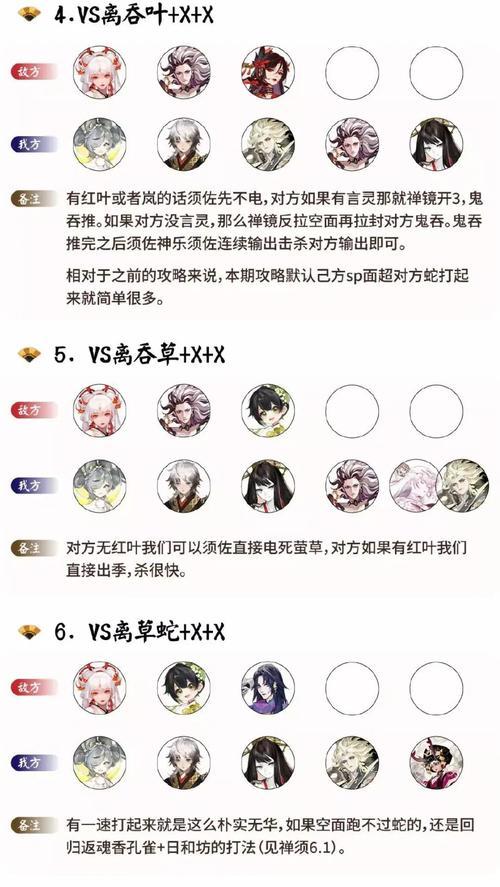 阴阳师阶段二阵容搭配建议？  第1张