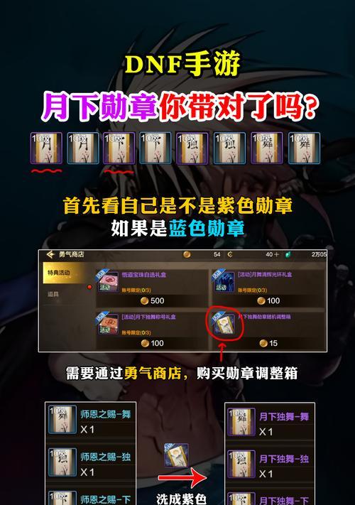 《DNF手游徽章镶嵌攻略》（徽章镶嵌技巧）  第1张
