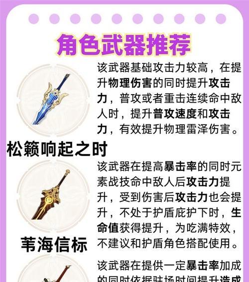 《原神雷泽六大阵容搭配指南》（探索雷泽的无限潜能）  第3张