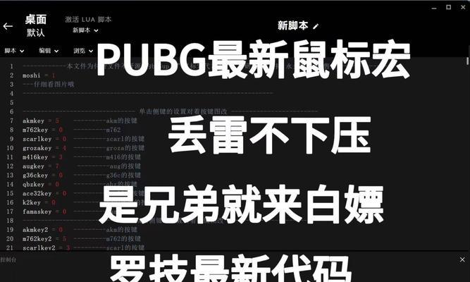绝地求生宏文件的使用方法是什么？  第1张